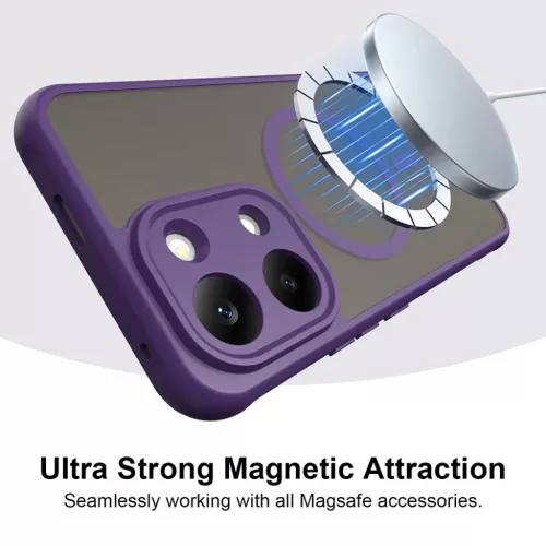 Xiaomi Poco X8 Pro Max Purple Techsuit HaloFrost II MagSafe tok-5949419366312 4 kép