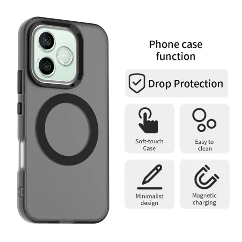 Honor 600 Lite Fekete Techsuit - CandyCase MagSafe tok-5949419367203 2 kép