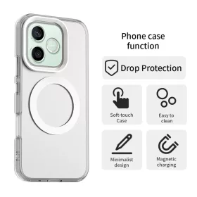 Honor 600 Lite Fehér Techsuit - CandyCase MagSafe tok-5949419367197 2 kép