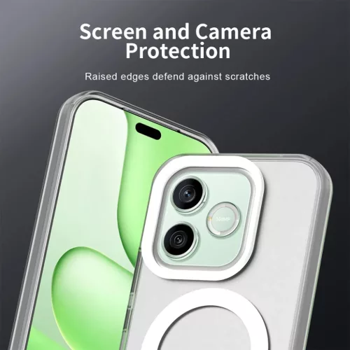 Honor 600 Lite Fehér Techsuit - CandyCase MagSafe tok-5949419367197 3 kép