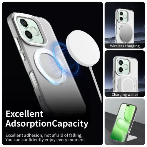 Honor 600 Lite Fehér Techsuit - CandyCase MagSafe tok-5949419367197 5 kép