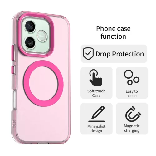 Honor 600 Lite Pink Techsuit - CandyCase MagSafe tok-5949419367180 2 kép