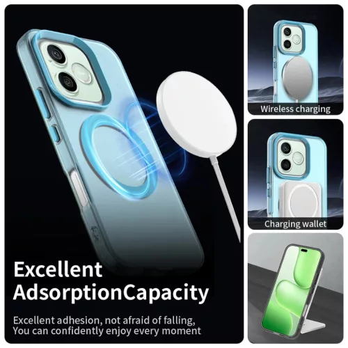 Honor 600 Lite Kék Techsuit CandyCase MagSafe tok-5949419367173 4 kép
