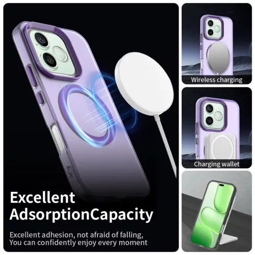 Honor 600 Lite Lila Techsuit CandyCase MagSafe tok-5949419367166 4 kép