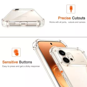Honor 600 Pro Átlátszó Techsuit Ütésálló Átlátszó Szilikon t-5949419367081 2 kép