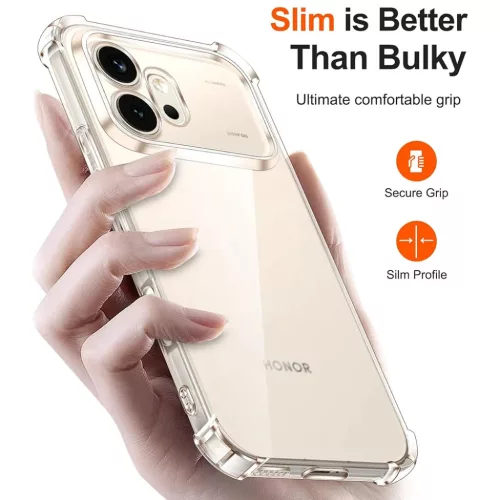 Honor 600 Pro Átlátszó Techsuit Ütésálló Átlátszó Szilikon t-5949419367081 4 kép