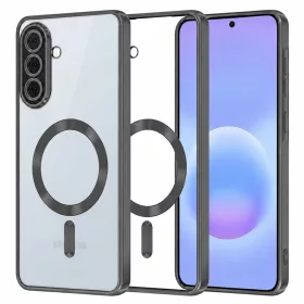 Samsung Galaxy A57 5G Fekete Techsuit - Luxury Crystal MagSafe tok-5949419366954 1 kép