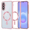 Samsung Galaxy A57 5G Pink Techsuit Luxus Kristály MagSafe tok-5949419366947 1 kép