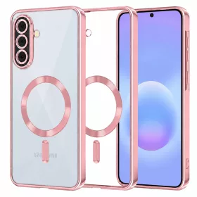 Samsung Galaxy A57 5G Pink Techsuit Luxus Kristály MagSafe tok-5949419366947 1 kép