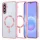 Samsung Galaxy A57 5G Pink Techsuit Luxus Kristály MagSafe tok-5949419366947 1 kép