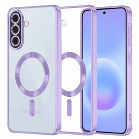 Samsung Galaxy A57 5G Világos lila Techsuit Luxury Crystal MagSafe to-5949419366893 1 kép