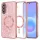 Samsung Galaxy A57 5G Rose Gold Techsuit - Luxus Csillámos MagSafe to-5949419366763 1 kép