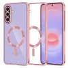 Samsung Galaxy A37 5G Pink Techsuit Luxus Kristály MagSafe tok-5949419366749 1 kép