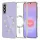 Samsung Galaxy A37 5G Ezüst Techsuit - Luxury Crystal MagSafe tok