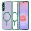 Samsung Galaxy A37 5G Világoszöld Techsuit Luxus Kristály MagSafe tok