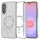 Samsung Galaxy A37 Ezüst Techsuit Luxus Csillogó MagSafe tok-5949419366626 1 kép