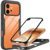 Honor 600 / 600 Pro Fekete Techsuit - ColorVerse 360 Series + Kijelzővédő tok