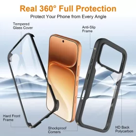 Honor 600 / 600 Pro Fekete Techsuit - ColorVerse 360 Series + Kijelző-5949419367708 2 kép