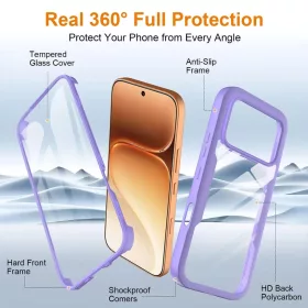 Honor 600 / 600 Pro Lila Techsuit ColorVerse 360 Sorozat + Kijelzővé-5949419367678 2 kép