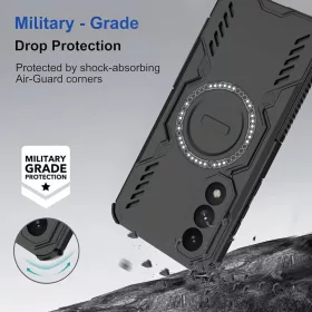 Honor 600 / 600 Pro Fekete Techsuit ArmorMag tok-5949419367661 2 kép