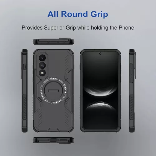Honor 600 / 600 Pro Kék Techsuit ArmorMag tok-5949419367654 5 kép