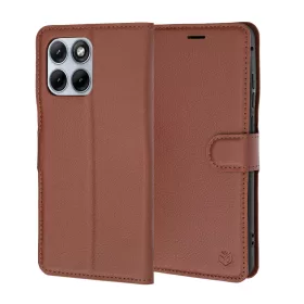 Motorola Edge 70 Fusion Barna Techsuit Bőr fliptok