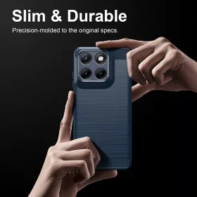 Motorola Edge 70 Fusion Kék Techsuit - Carbon Silicone tok-5949419367630 2 kép