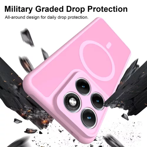 Motorola Edge 70 Fusion Pink Techsuit - HaloFrost II MagSafe tok-5949419367432 5 kép
