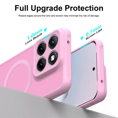 Motorola Edge 70 Fusion Pink Techsuit - HaloFrost II MagSafe tok-5949419367432 6 kép