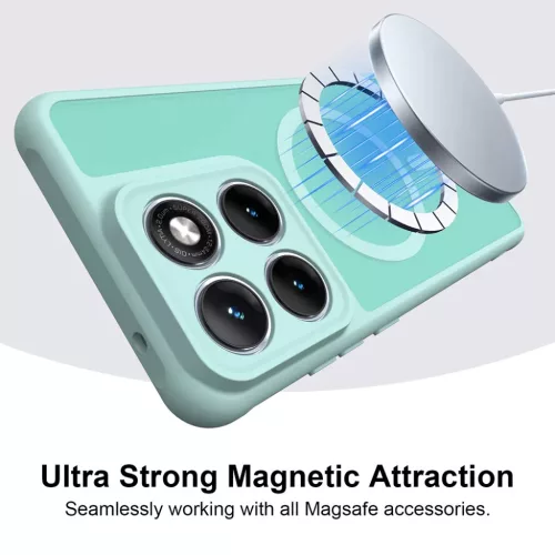 Motorola Edge 70 Fusion Menta zöld Techsuit HaloFrost II MagSafe tok-5949419367388 2 kép
