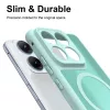 Motorola Edge 70 Fusion Menta zöld Techsuit HaloFrost II MagSafe tok-5949419367388 3 kép