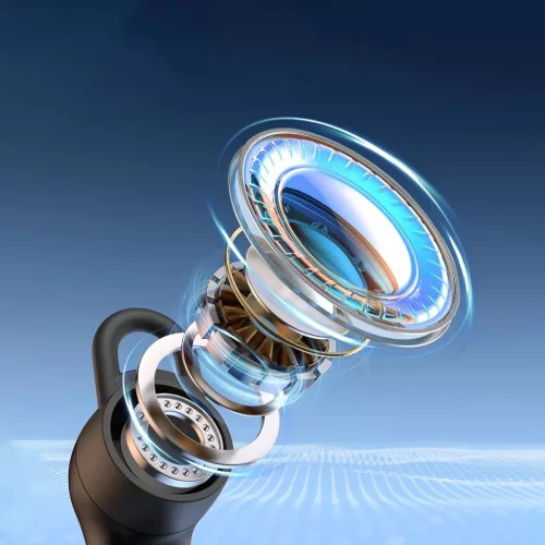 Techsuit - Bluetooth Headset Voicera (CB3) - Bluetooth 5.1, Hands-Free-5949419367845 5 kép