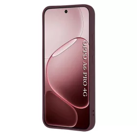 Oppo A6 Pro 4G / A6 Pro 5G Plum Red Techsuit SoftFlex tok-5949419368064 2 kép