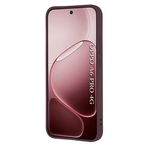 Oppo A6 Pro 4G / A6 Pro 5G Plum Red Techsuit SoftFlex tok-5949419368064 2 kép