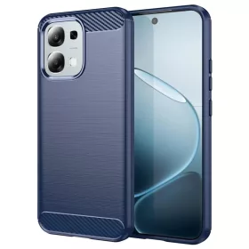   Oppo A6 Pro 4G / A6 Pro 5G Kék Techsuit - Carbon Silicone tok