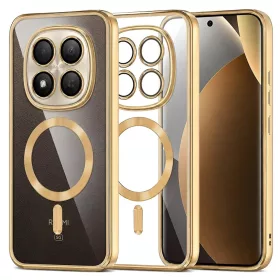   Xiaomi Redmi Note 15 Pro+ 5G / Poco M8 Pro 5G Arany Techsuit Luxury Crystal MagSafe tok