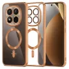 Xiaomi Redmi Note 15 Pro+ 5G / Poco M8 Pro 5G Narancs Techsuit - Luxury Crystal MagSafe tok