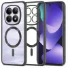 Xiaomi Redmi Note 15 5G / Note 15 4G / Poco M8 5G Fekete Techsuit Luxury Crystal MagSafe tok