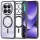 Xiaomi Redmi Note 15 5G / Note 15 4G / Poco M8 5G Fekete Techsuit Luxury Crystal MagSafe tok