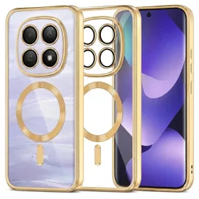 Xiaomi Redmi Note 15 5G Gold Techsuit - Luxury Crystal MagSafe tok-5949419368125 1 kép