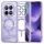 Xiaomi Redmi Note 15 5G / Note 15 4G / Poco M8 5G Light Purple Techsuit - Luxury Crystal MagSafe tok
