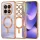 Xiaomi Redmi Note 15 5G / Note 15 4G / Poco M8 5G Narancssárga Techsuit Luxury Crystal MagSafe tok