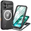 ShellBox - Vízálló IP68 tok - iPhone 16 - Fekete tok-5949419368378 1 kép