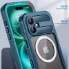ShellBox - Vízálló IP68 tok - iPhone 16 - Fekete tok-5949419368378 3 kép