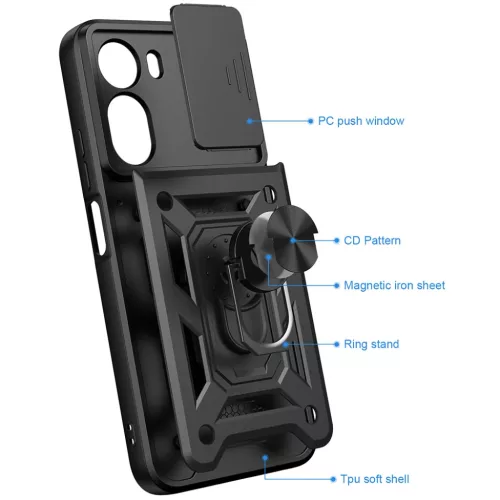 Xiaomi Redmi A7 Pro 4G Arany Techsuit CamShield sorozat tok-5949419368774 3 kép