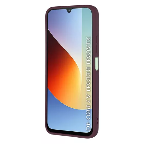 Xiaomi Redmi A7 Pro 4G Plum Red Techsuit SoftFlex tok-5949419368699 2 kép