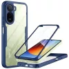 Xiaomi Redmi A7 Pro 4G Kék Techsuit ColorVerse 360 Series + Üvegfólia tok