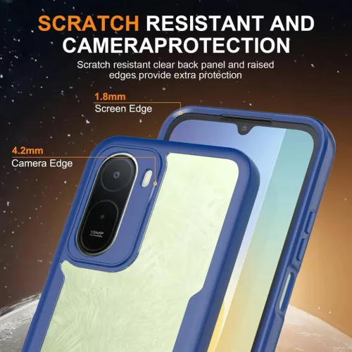 Xiaomi Redmi A7 Pro 4G Kék Techsuit ColorVerse 360 Series + Üvegfól-5949419368552 4 kép