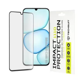    Realme C100 5G Fekete Techsuit 111D Teljes Borítás / Teljes Ragadás üvegfólia
