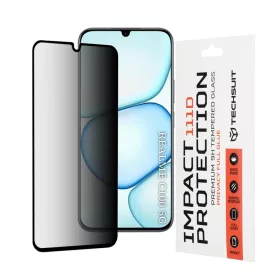  Realme C100 5G Fekete üvegfólia Techsuit - 111D Privacy Full Glue �-5949419369481 1 kép